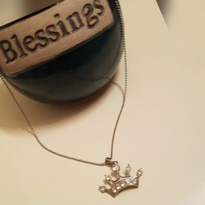 👑 Bling Tiara Necklace👑